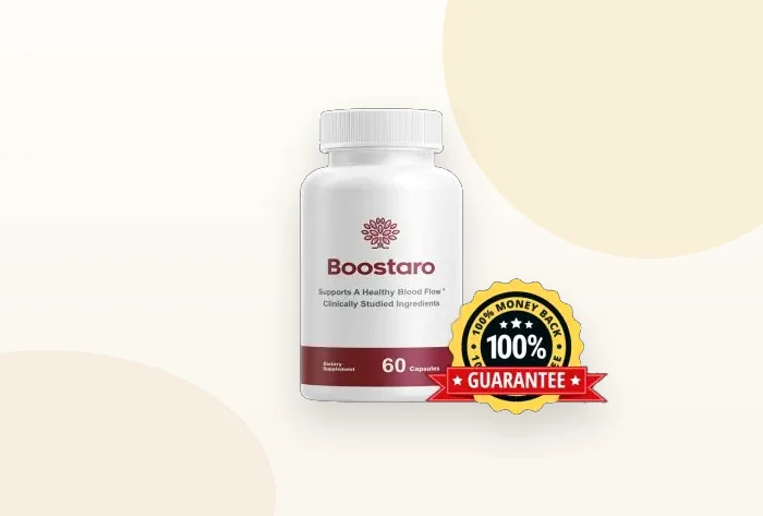 Boostaro one bottle packaging shown on the reference website